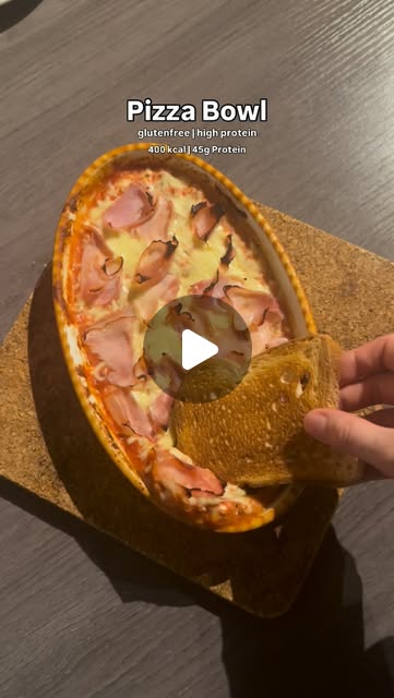 Wysokobiałkowa miska do pizzy