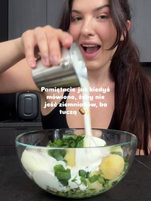 Proteinowa sałatka ziemniaczana