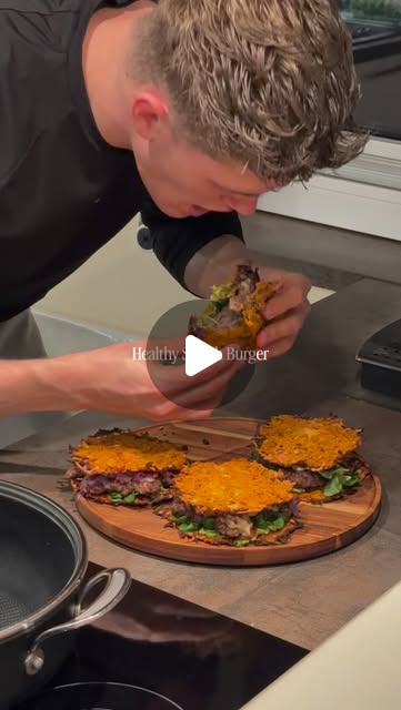 Burger ze słodkich ziemniaków