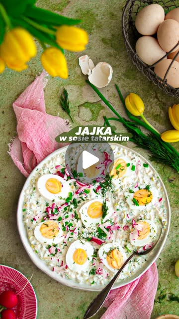 Jajka w sosie tatarskim