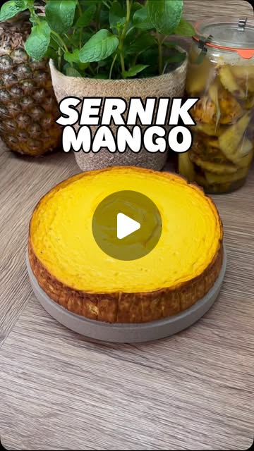 Sernik mango