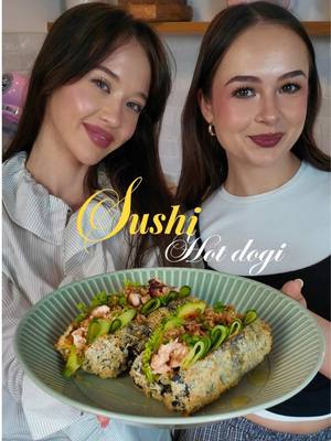 Sushi hot dogi w panierce panko