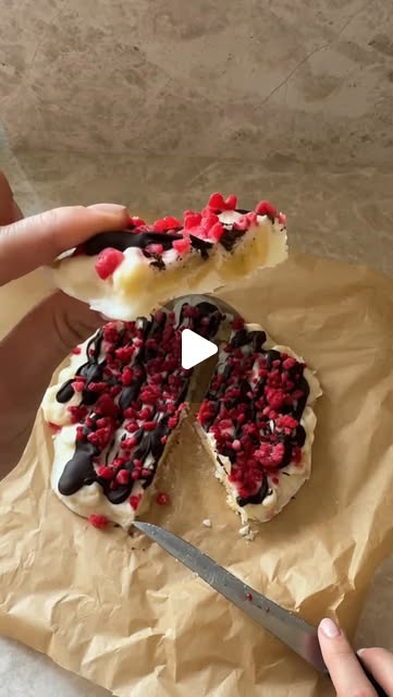 Mrożony deser bananowo-jogurtowy