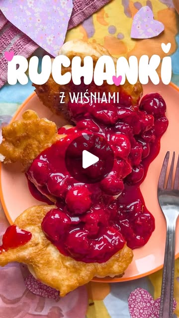 Ruchanki z wiśniami